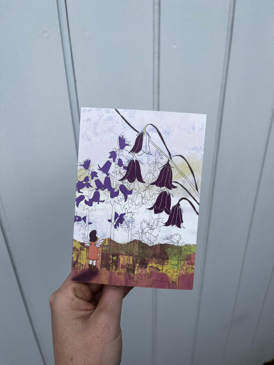 Fairy In The Garden Card
