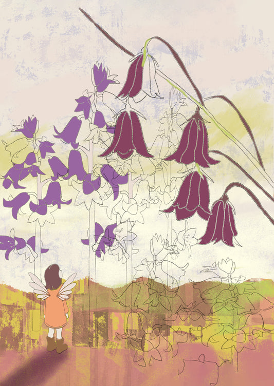 Illustrated card by local Brisbane artist , DanFeen